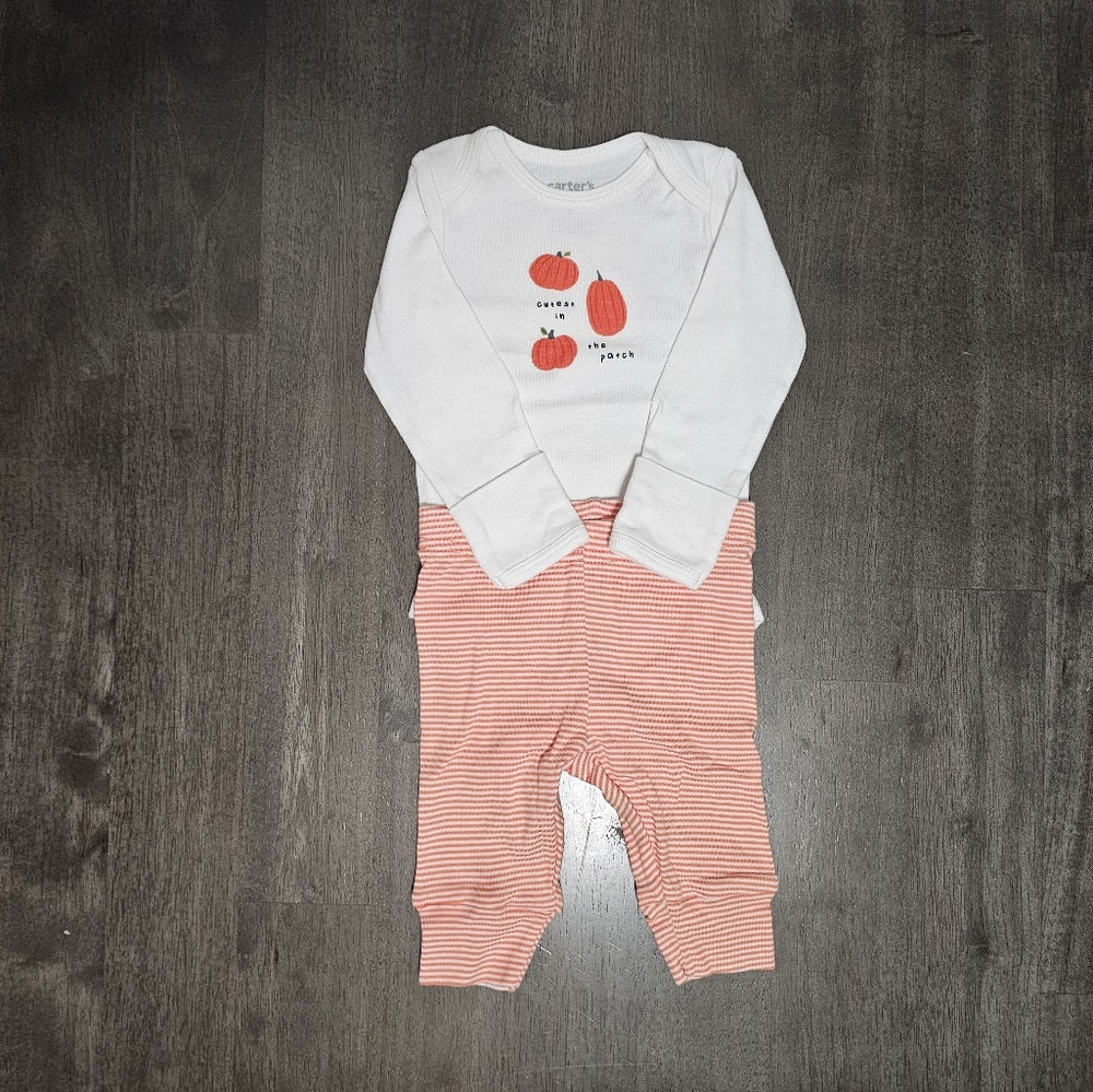Carter's Pumpkin Patch Baby Outfit